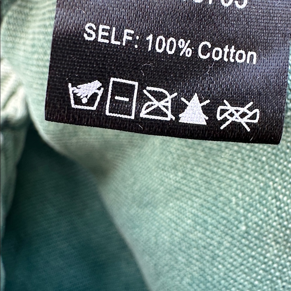 POL fringe turquoise/olive woman's Jean Jacket - Picture 10 of 10